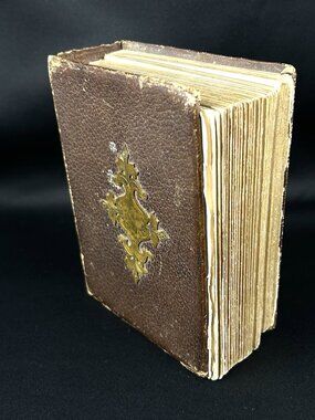 Antique Photo Album 1860s & 70s With 30 Photos Incl. Tintypes J G Parks Montreal